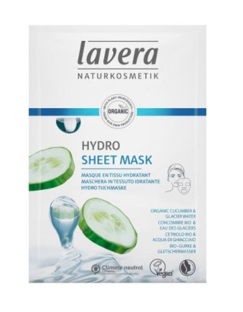 Lavera hydro kosteuttava kangasnaamio