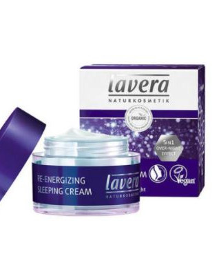 Lavera re-energizing sleeping cream yövoide 50ml Energisoiva yövoide
