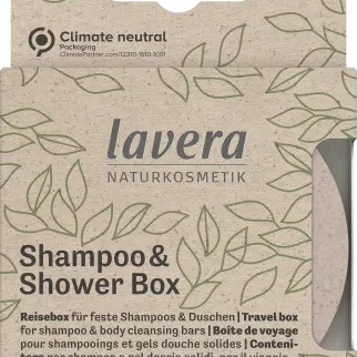 Lavera Shampoo & Shower Box – Kätevä säilytysratkaisu kiinteille pesutuotteille​