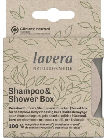 Lavera Shampoo & Shower Box – Kätevä säilytysratkaisu kiinteille pesutuotteille​