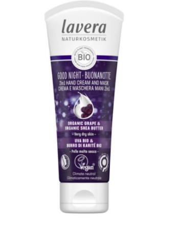 Lavera Good Night 2in1 Käsivoide ja -naamio 75ml