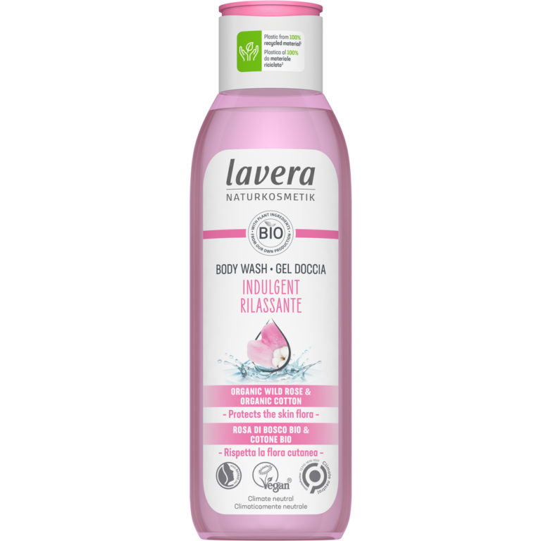 Lavera suihkugeeli Indulgent Rose-Cottong Body Wash 250ml