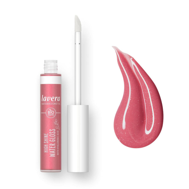 Lavera Glossy Lips Huulikiilto Pink Lagoon 04, 5,5ml