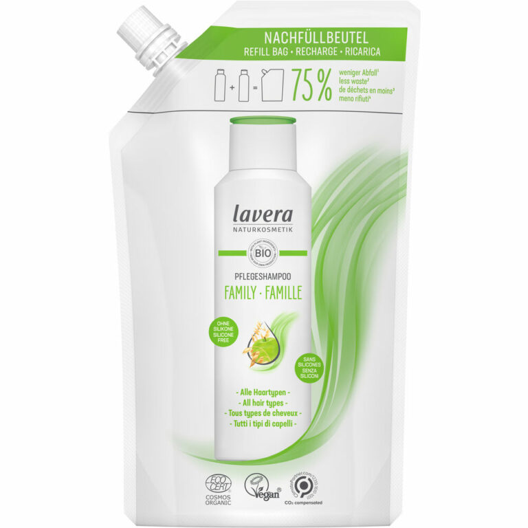 Lavera Family shampoo täyttöpussi 500ml