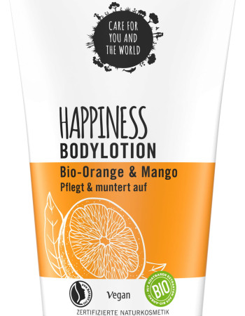 Sante HAPPINESS Vartalovoide luomuappelsiini ja -mango 150ml