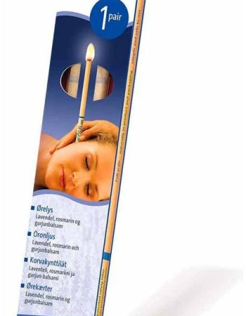 Biosun rauhoittava Wellbalance -korvakynttilä 2 kpl