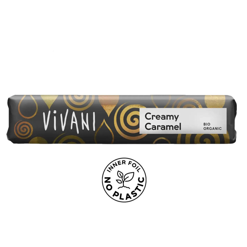 Vivani luomu suklaapatukka kermatoffee 40g