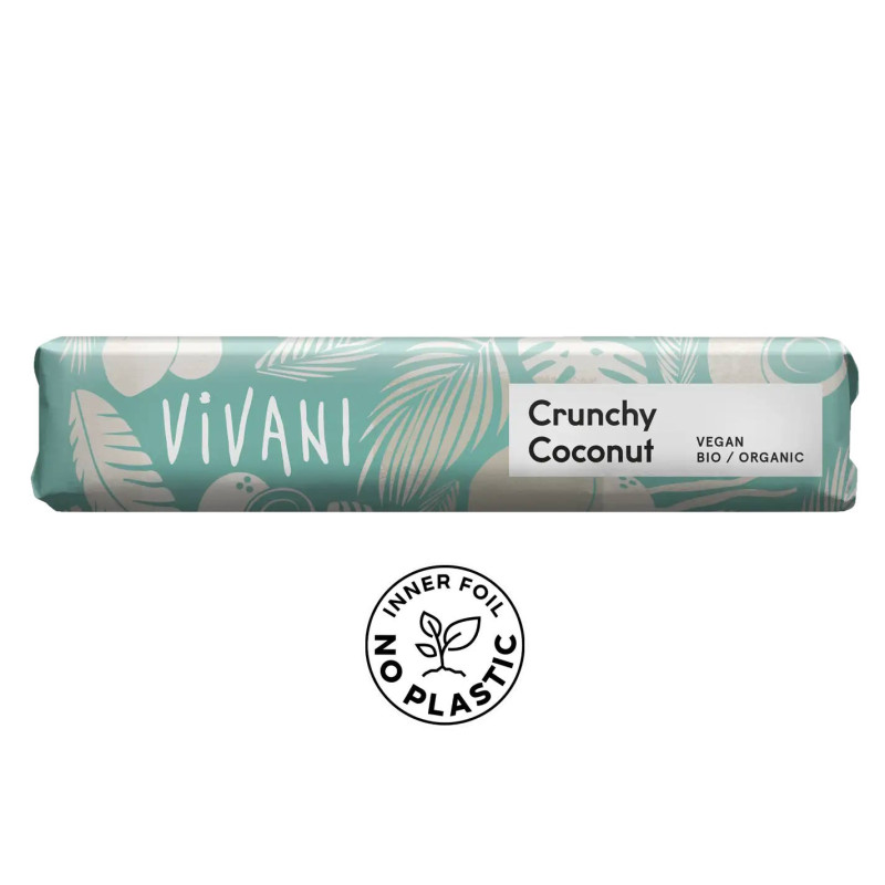 Vivani Luomu Kookos suklaapatukka 35g