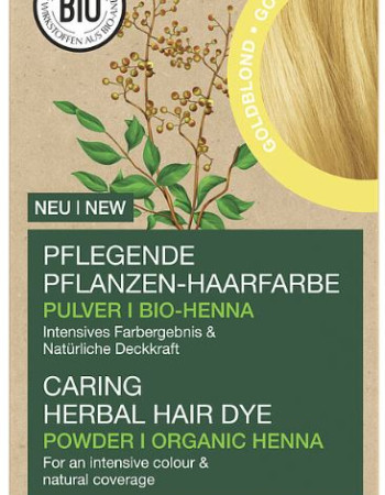 Logona kasvihiusvärijauhe Gold Blond 100g 