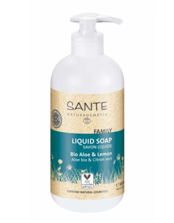 Sante family nestesaippua luomu aloe vera & sitruuna 500ml