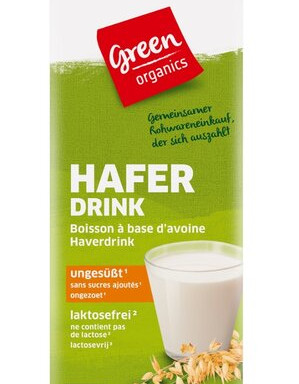 Tarjous! Päiväys 25.6 Green Organics kaurajuoma luomu 1l