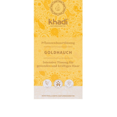 Khadi golden hint kasviväri