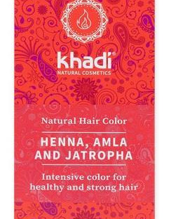 Khadi hiusväri henna amla jatropha