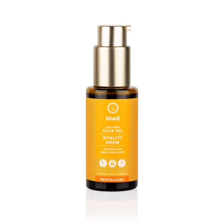 Khadi Ayurvedic Hair Oil Vitality Grow hiusöljy 50ml