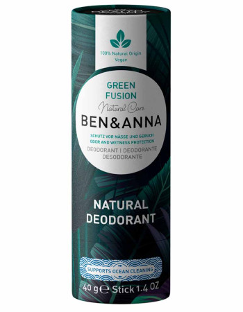 Ben & Anna Deodorantti pahvi Green Fusion 40 g