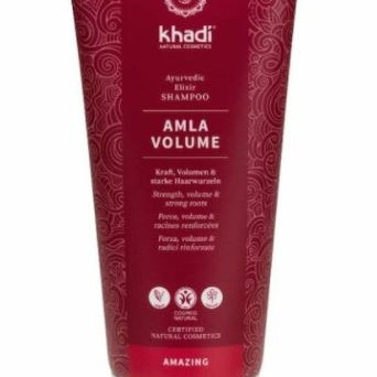 Khadi volyymi shampoo amla tuuheat ja kiiltävät hiukset