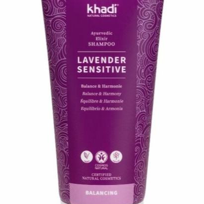 Khadi Lavender sensitive shampoo 210ml Herkälle päänahalle