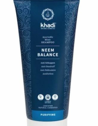 Khadi tasapainottava Neem shampoo kutisevalle hiuspohjalle 200ml