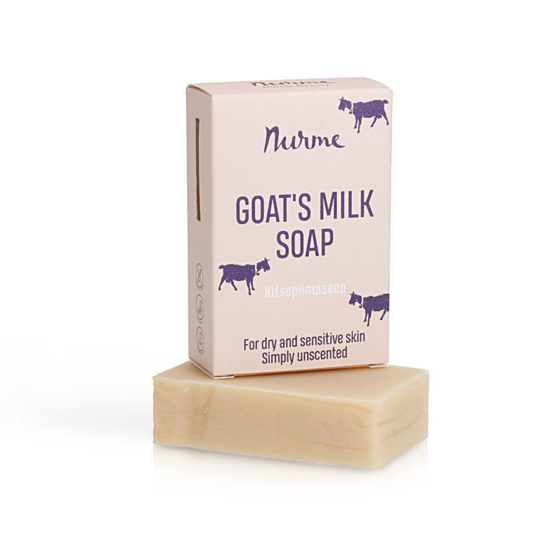 Nurme goat´s milk soap vuohenmaitosaipppua 