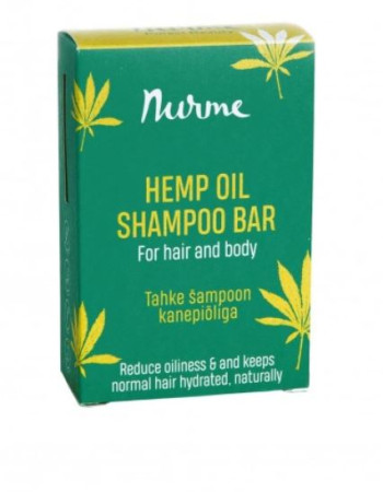 Nurme shampoopala hamppu normaalit/rasvoittuvat hiukset