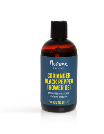 Nurme Coriander Pepper Shower Gel -Mausteinen suihkugeeli 250ml