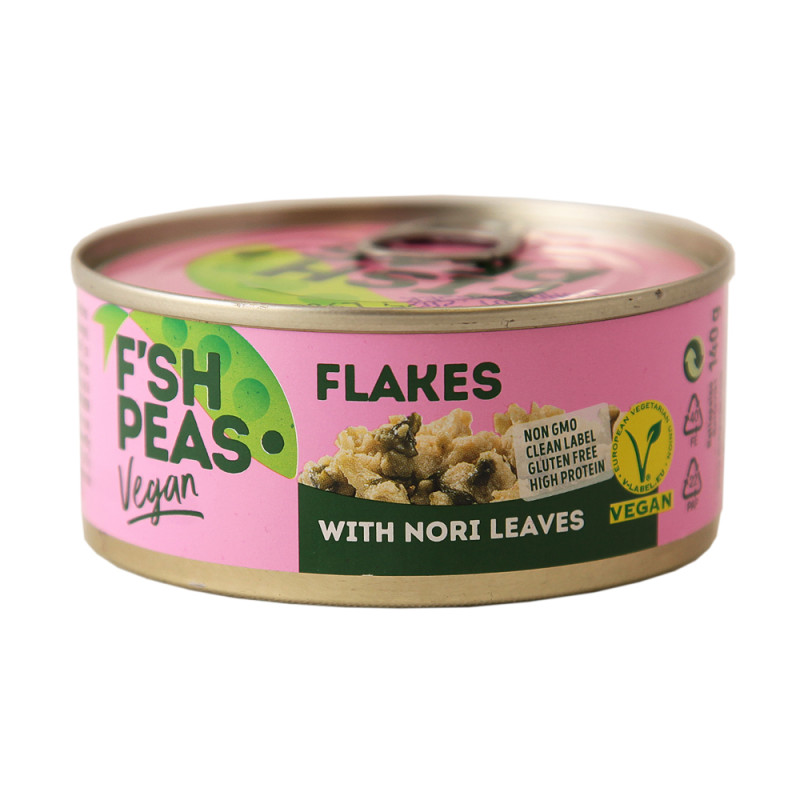 F'sh Peas Herneproteiinihiutale Nori 140g 