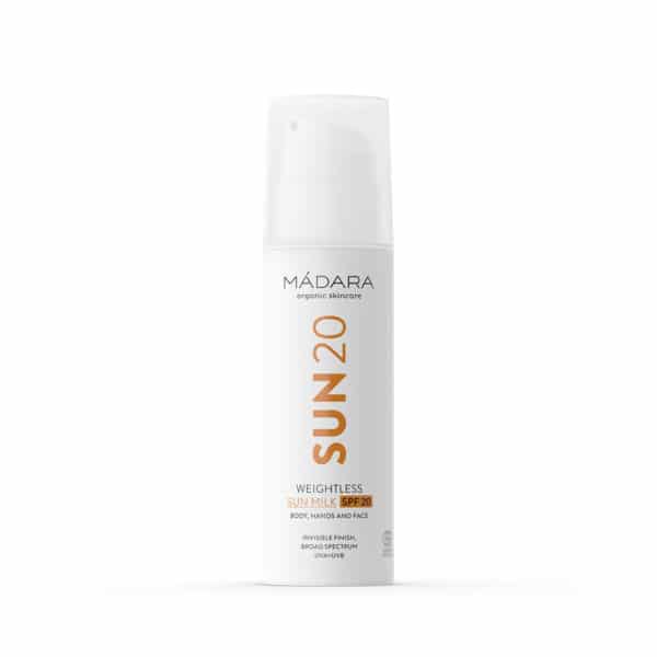 Madara Weightless Sun – Aurinkosuojaemulsio SPF20 150ml