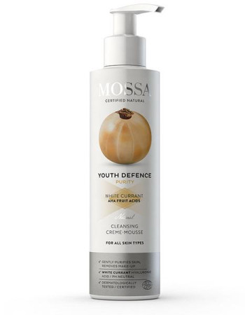 Mossa Juicy clean puhdistusvaahto 190ml AHA- hapoilla 