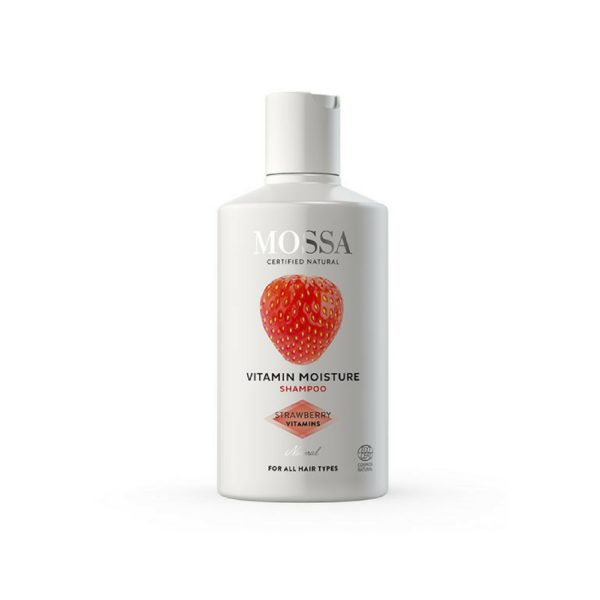 MOSSA Vitamin Moisture Shampoo – kaikille hiustyypeille 300ml