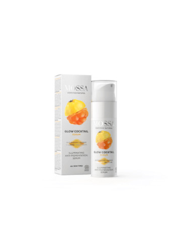 MOSSA Glow Cocktail Illuminating Serum- Pigmenttimuutoksia vaalentava seerumi 25ml