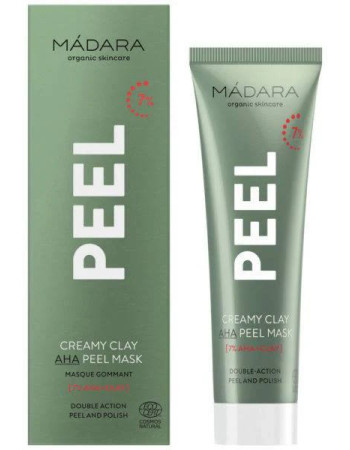 MADARA PEEL Creamy Clay AHA kuorintanaamio 60ml TARJOUS -15%