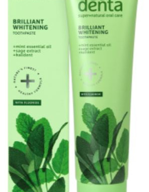 Ecodenta Brilliant Whitening Toothpaste Valkaiseva fluorihammastahna 100ml