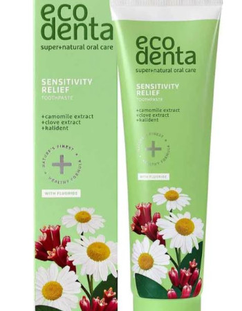 Ecodenta-Sensitivity relief herkkien hampaiden fluorihammastahna