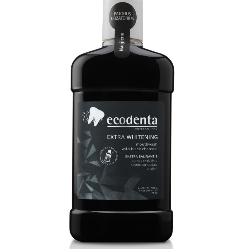 Ecodenta Extraordinaty whitening suuvesi 500ml