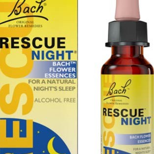 Bach Rescue Remedy Night -tippa 10ml ei alkoholia