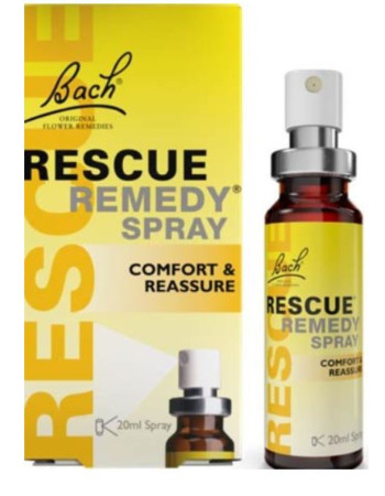 Bach kukkatipat rescue remedy 20ml suihke