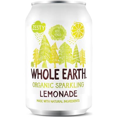 Whole Earth Sitruunalimu luomu makeutettu agavesiirapilla 330ml