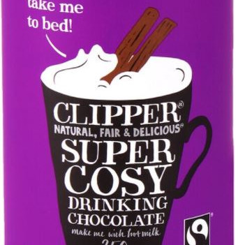 clipper super cosy reilun kaupan kaakaojuomajauhe 250g