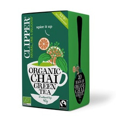 Clipper Green Chai tee 20pss luomu