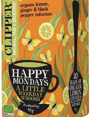 Clipper Happy Mondays yrttitee luomu