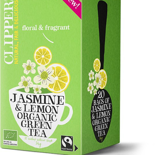 Clipper vihreä tee jasmiini & sitruuna 20pss