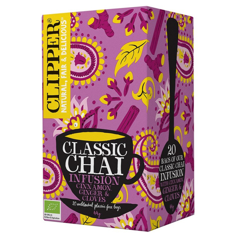 Clipper classic chai yrttitee luomu SYKSYN SUOSIKKI