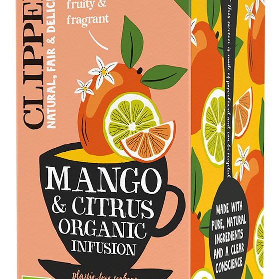Clipper Mango & Sitrus yrttihauduketee luomu 20pss