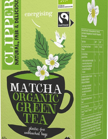 Clipper Vihreä tee, matcha 20 ps
