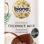 Biona kookosmaito 400 ml, luomu