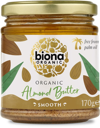 Biona Mantelitahna smooth suolaton170g luomu