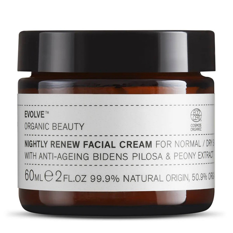 Evolve Nightly Renew Facial Cream Uudistava Yövoide 60ml 