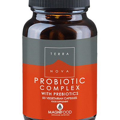Terra nova Probiotic Complex with Prebiotics, 50 kaps.