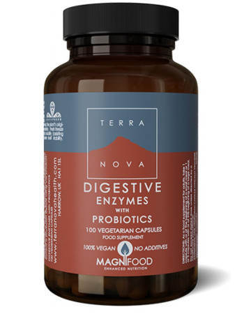 Terra Nova Ruoansulatusentsyymi + probiootit 50kaps