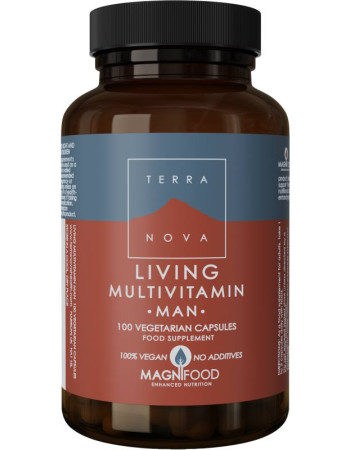 Terranova Monivitamiinil Living Multivitamin Man 100 kpl